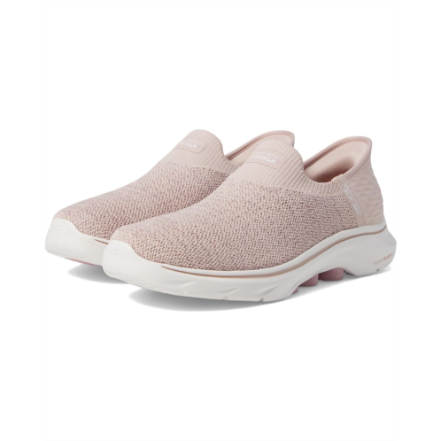 Womens SKECHERS Performance Go Walk 7 Springtime Hands Free Slip-Ins