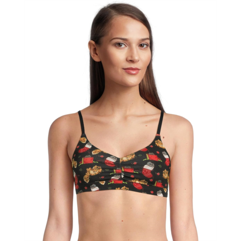 Womens MeUndies Feel Free Ruched Bralette