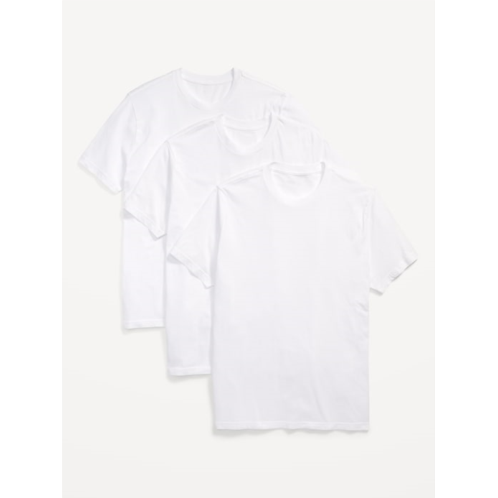 OldNavy Solid Crew-Neck T-Shirt 3-Pack