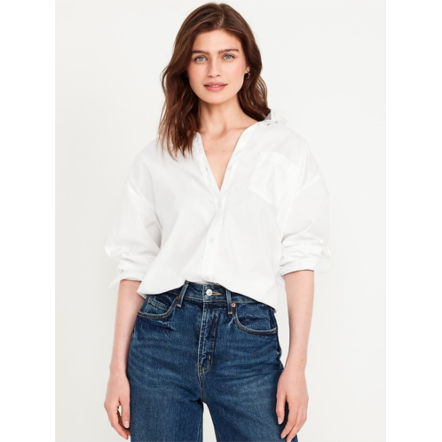 OldNavy Oversized Button-Down Boyfriend Shirt