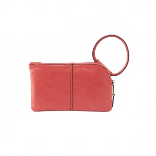 HOBO womens sable wristlet in cherry blossom