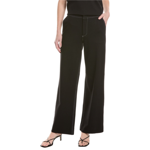 Rag & bone irina ponte contrast stitch tailored pant