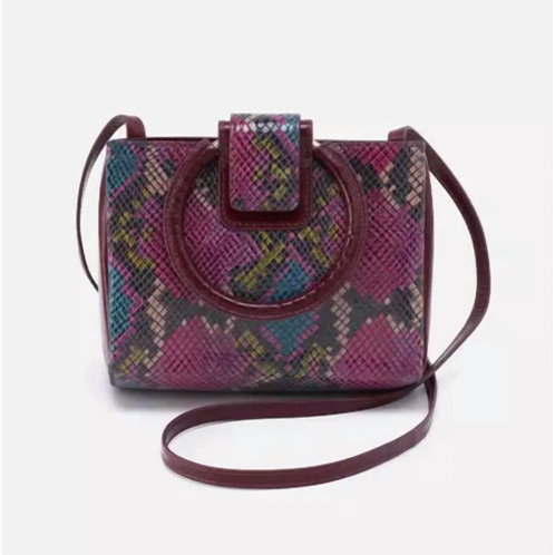 HOBO heidi small crossbody in mosaic snake