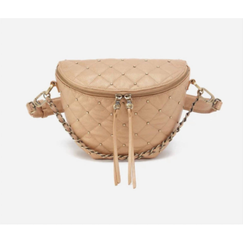 HOBO womens miri belt bag in dusty gold