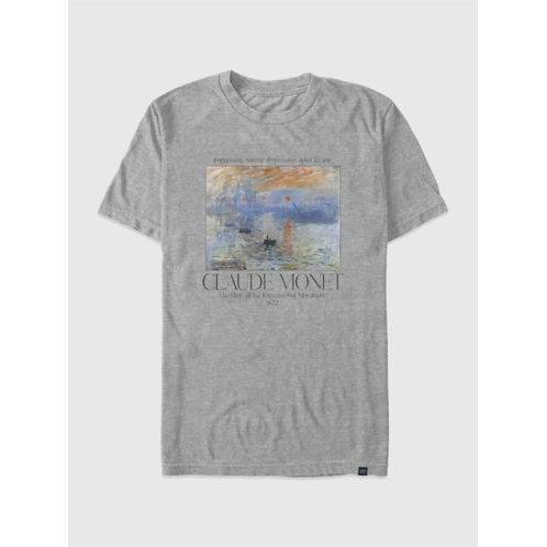 Gap Monet Sunrise Oversized Graphic T-Shirt