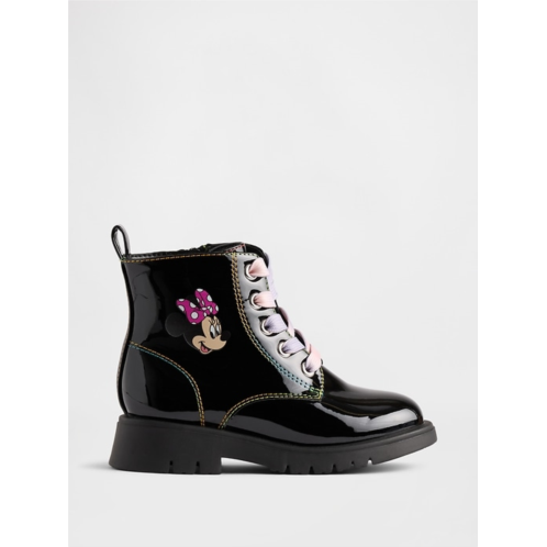 Gap × Disney Toddler Minnie Mouse Lace-Up Boots