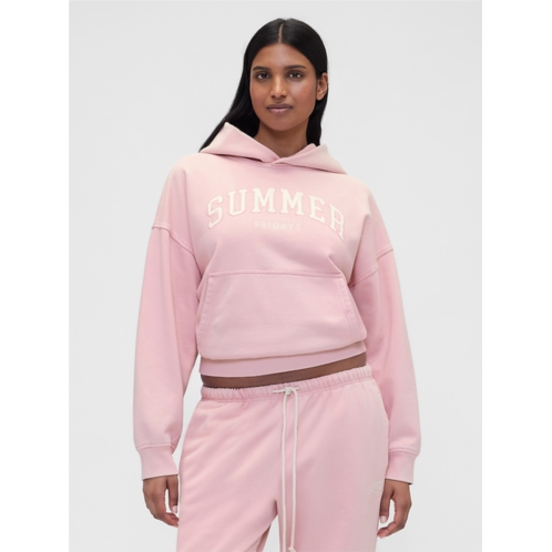 Gap × Summer Fridays Heavyweight Oversized Logo Hoodie
