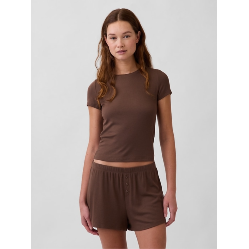 Gap Mini Rib PJ T-Shirt
