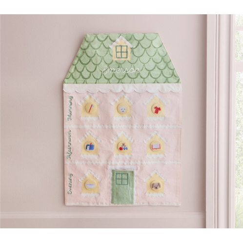 Potterybarn Dollhouse Shaped Chore Chart (8x 15)