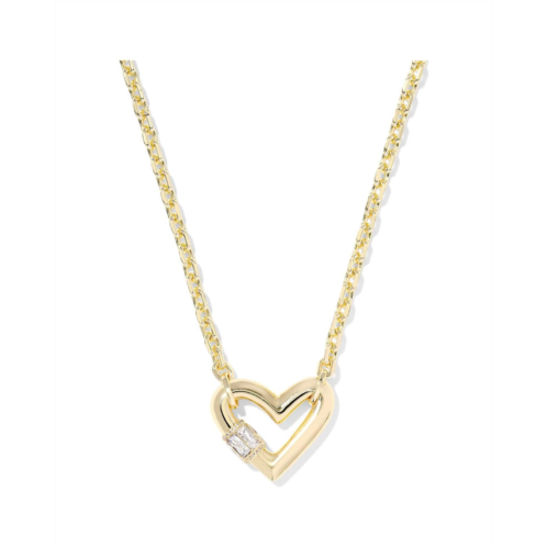 Kendra Scott Emery Heart Short Pendant Necklace