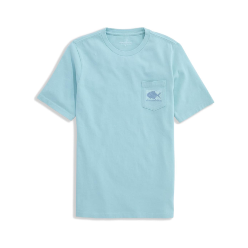 Vineyard Vines Kids Drift-Dye Tarpon Whale Short Sleeve Tee (Toddler/Little Kid/Big Kid)