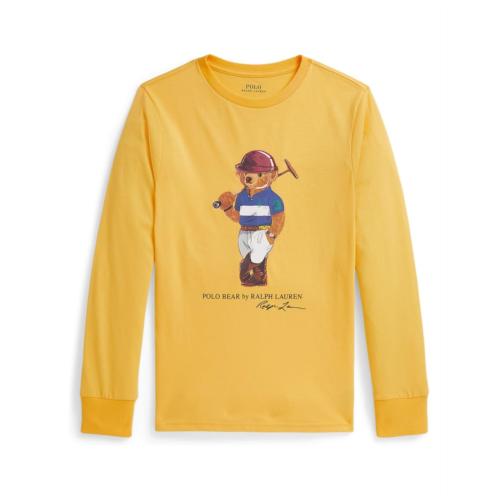 Polo Ralph Lauren Kids Polo Bear Cotton Long-Sleeve Tee (Big Kid)