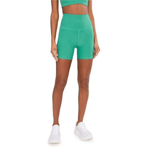 Womens Beyond Yoga 5 Spacedye Keep Pace Shorts
