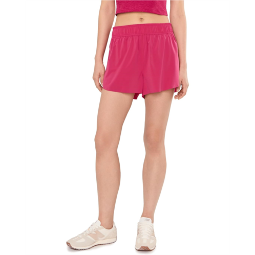 Womens Beyond Yoga Solemate Run Shorts