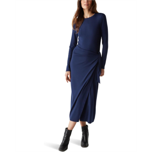 Michael Stars Yessenia Faux Wrap Midi Dress