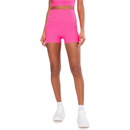 Womens Beyond Yoga Spacedye Keep Pace 3 Shorts