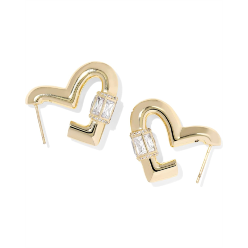 Kendra Scott Emery Heart Hoop Earrings