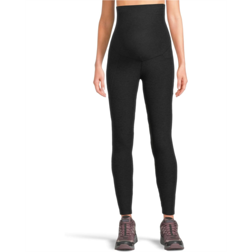 Womens Beyond Yoga Spacedye Love The Bump Maternity Pocket Midi Legging