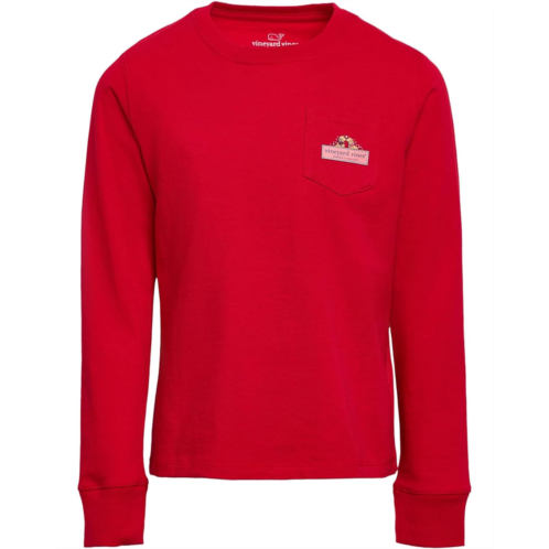 Vineyard Vines Kids Long Sleeve Pocket Tee (Toddler/Little Kid/Big Kid)