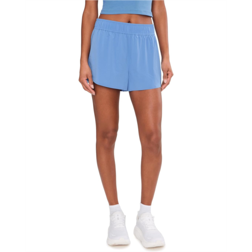 Womens Beyond Yoga Solemate Run Shorts