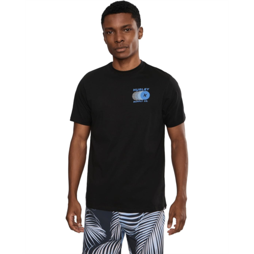 Mens Hurley Fast Circles Short Sleeve