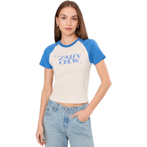 Womens Salty Crew Sailor Delight Raglan Tee
