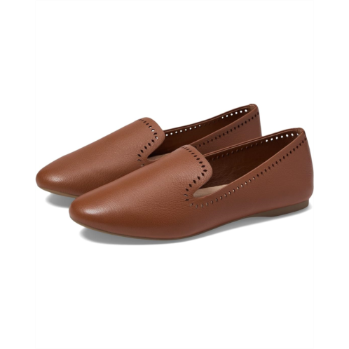 Womens Birdies Starling Leather Laser Cut Flat