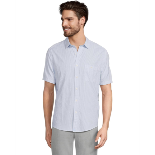 Mens UNTUCKit Performance Short Sleeve Forbes Seersucker Shirt