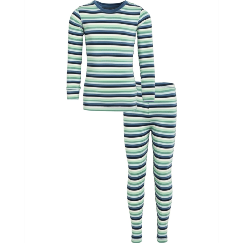 Kickee Pants Kids Print Long Sleeve Pajama Set (Toddler/Little Kids/Big Kids)