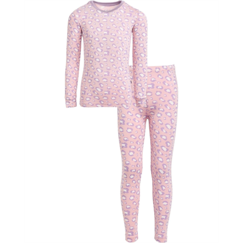 Kickee Pants Kids Print Long Sleeve Pajama Set (Toddler/Little Kids/Big Kids)