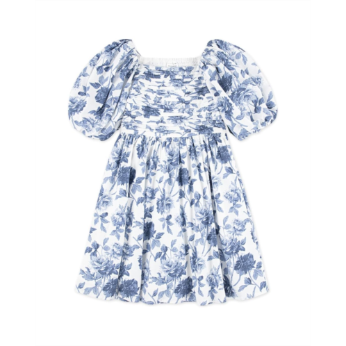 abercrombie kids Emerson Puff Sleeve Mini Dress (Big Kid)