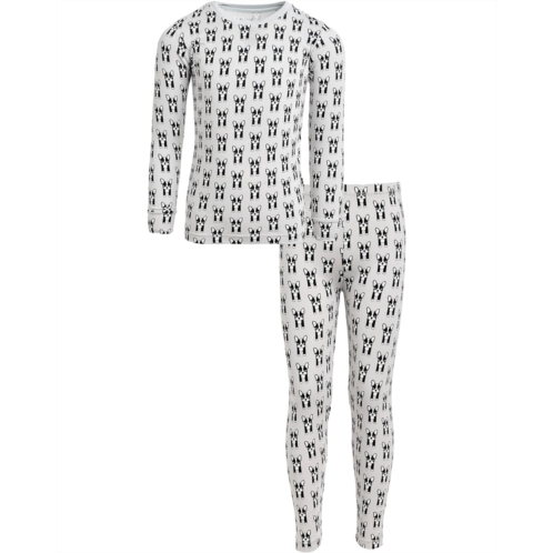 Kickee Pants Kids Print Long Sleeve Pajama Set (Toddler/Little Kids/Big Kids)