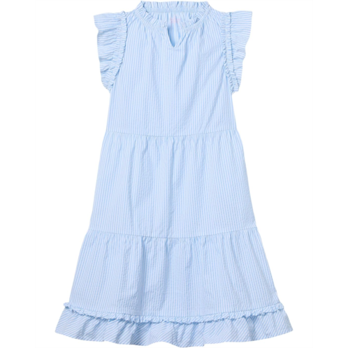 Vineyard Vines Kids Harbor Tiered Ruffle Dress (Toddler/Little Kid/Big Kid)