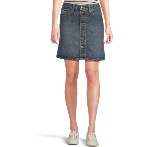 Levi s Premium Retro Button Front Skirt