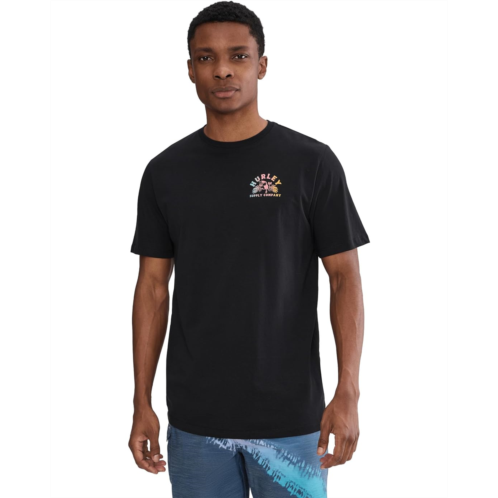 Mens Hurley Birds Of Paradise Short Sleeve