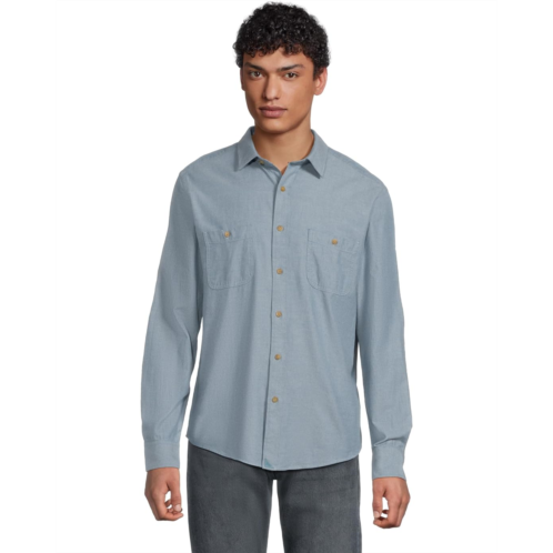 Mens UNTUCKit Long Sleeve Hemsworth Flannel Shirt