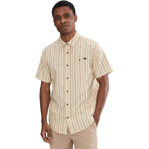Mens Hurley Lido Stripe Short Sleeve