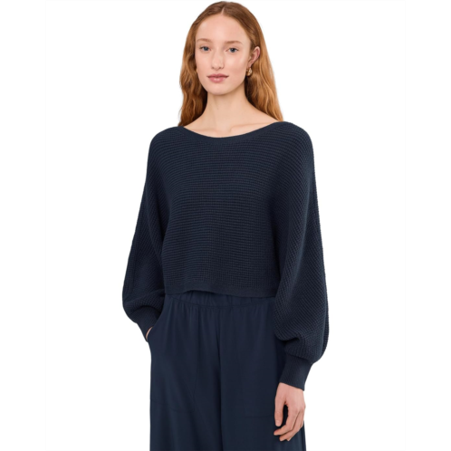 Womens Beyond Yoga Ready For Barre Cropped Sweater