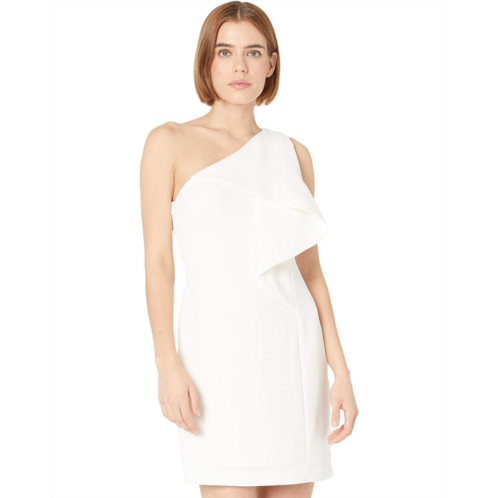Halston Brigitte Flounce Dress