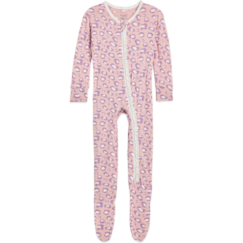 Kickee Pants Kids Print Footie with 2 Way Zipper (Infant)