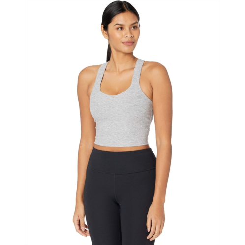 Womens Beyond Yoga Spacedye Twist Through Cropped Tank Top