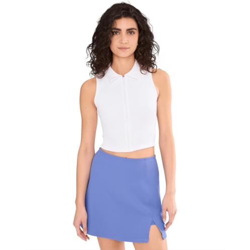 Womens TravisMathew Moveknit Rib SL Zip