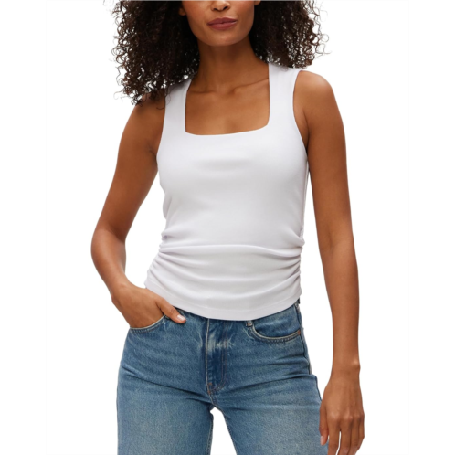 Womens Michael Stars Maribel Square Neck Tank