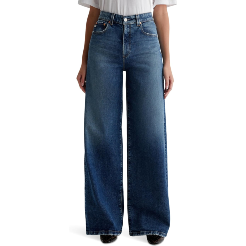 AG Jeans Deven Ultra High-Rise Wide Leg in 15 Years Firenze