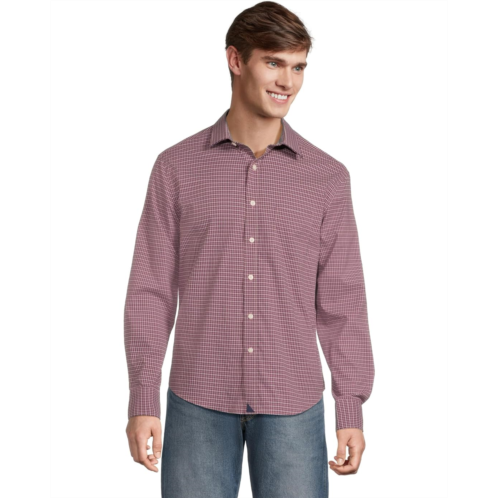 Mens UNTUCKit Long Sleeve Performance Delune Shirt