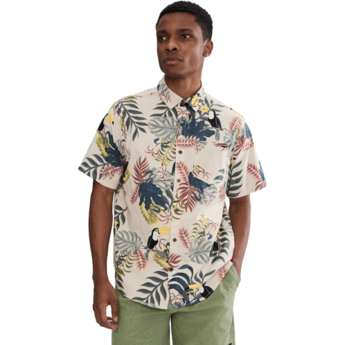 Mens Hurley Lido Stretch Short Sleeve