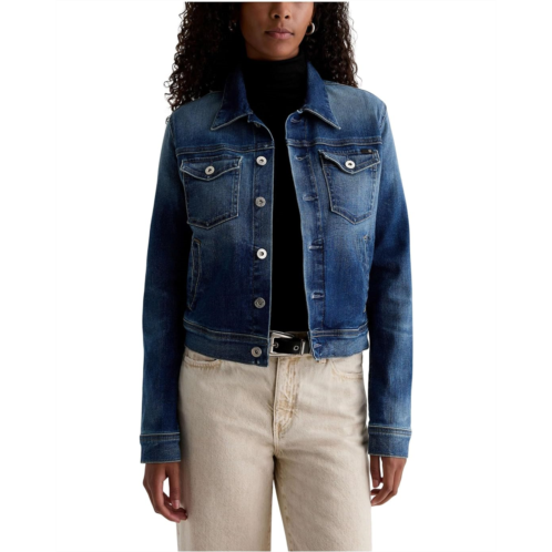 Womens AG Jeans Robyn Fitted Denim Jacket