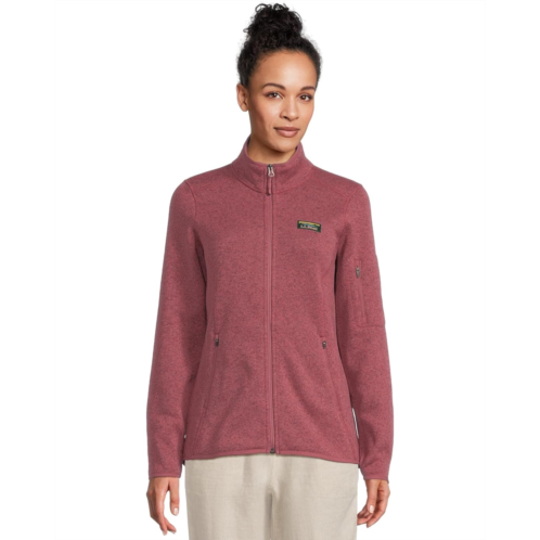 L.L.Bean Womens LLBean Beans Sweater Fleece Full Zip Jacket