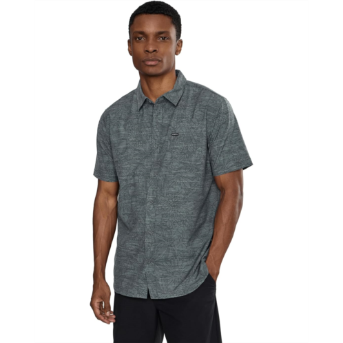 Mens ONeill UPF Slub Standard Short Sleeve Woven Shirt