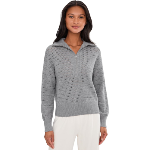 Womens Varley Darla Half Zip Knit